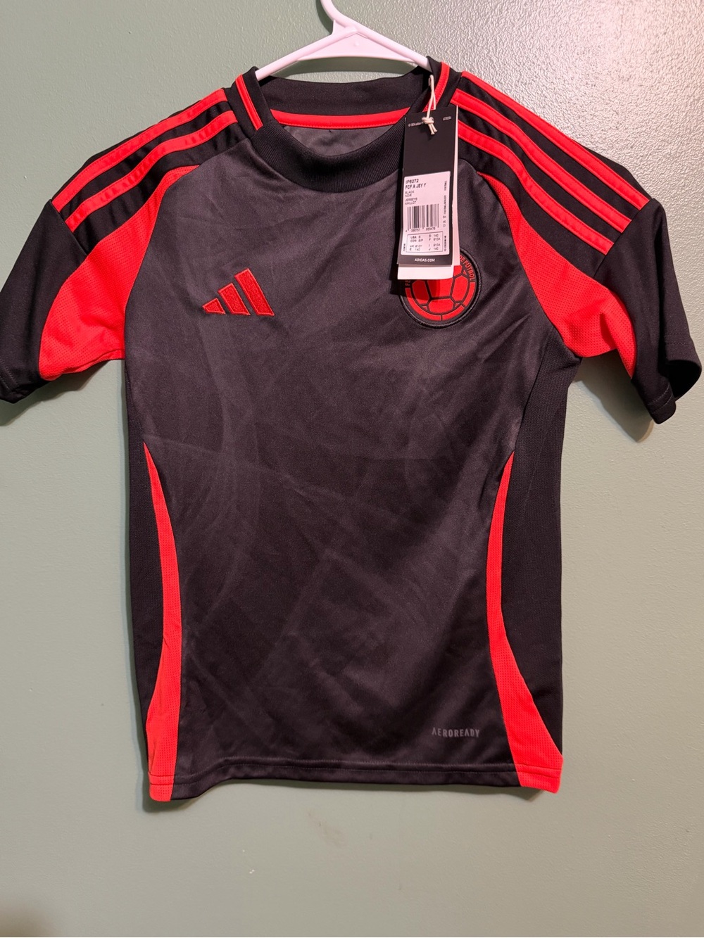 Columbia Away Addidas Soccer Jersey new with tags